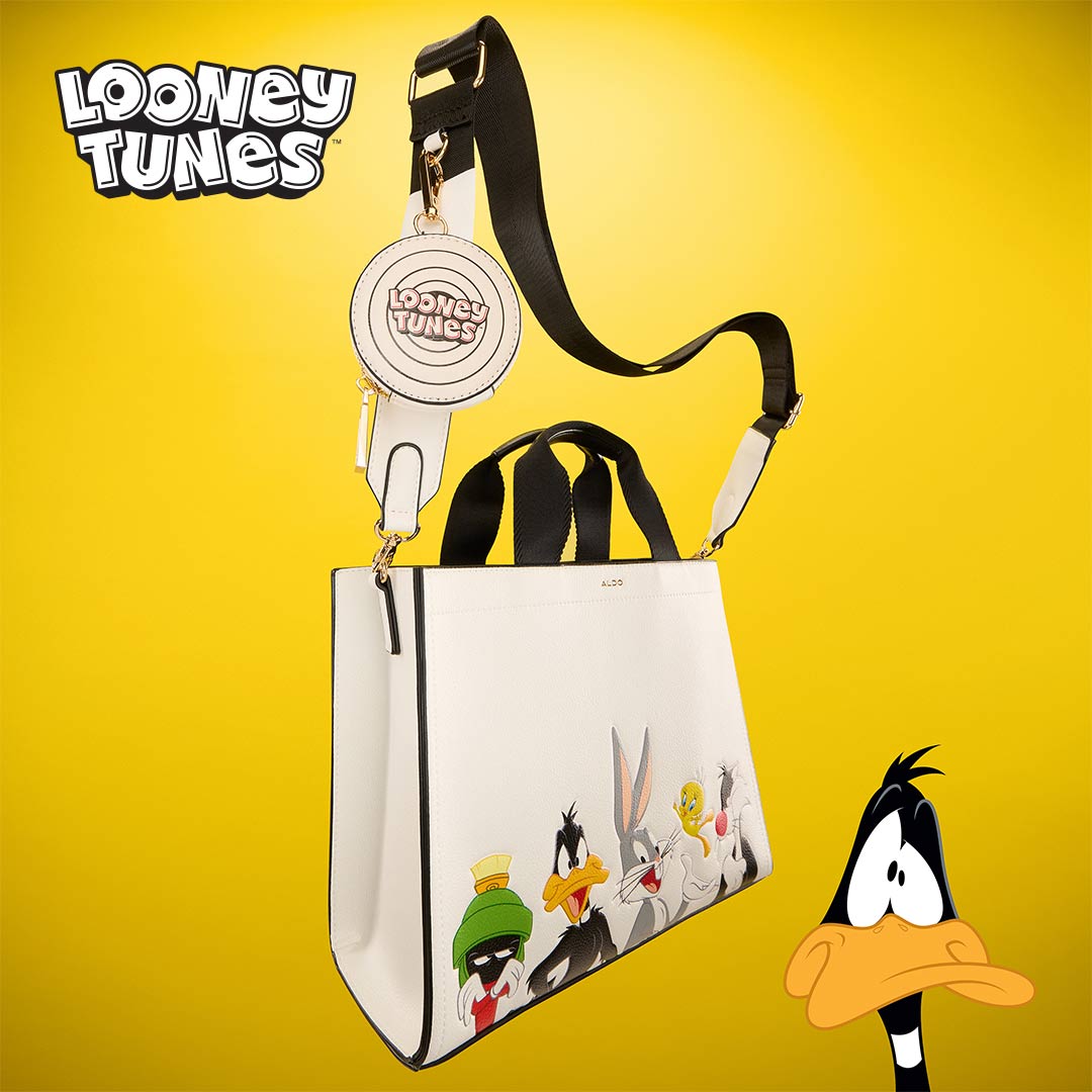 Looneytunestote Women's White Satchel